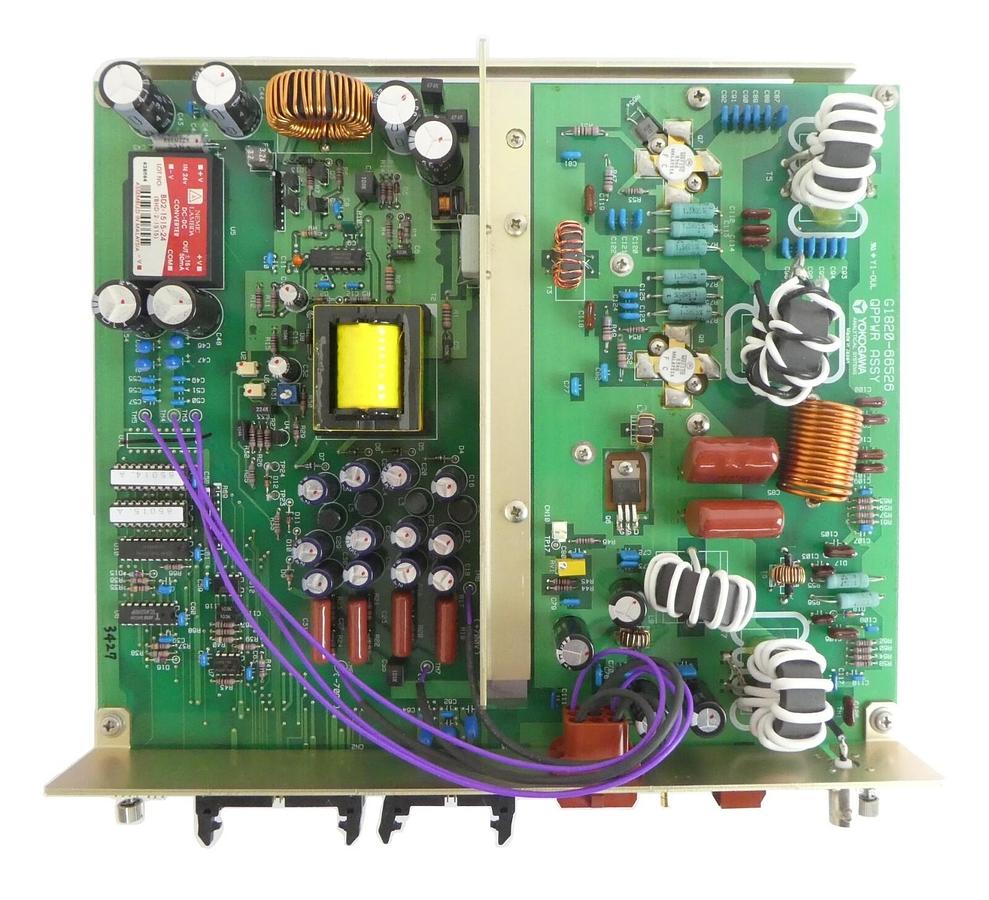 Used Yokogawa G1820-66526 Multi Channel Source Power Supply PCB Working Surplus