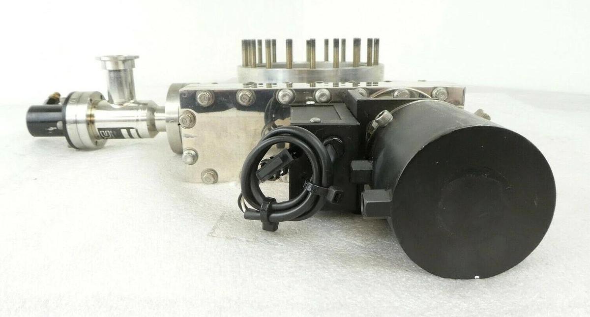Used HVA High Vacuum Apparatus 125-0600 Gate Valve with AV-100M-P S Working Surplus