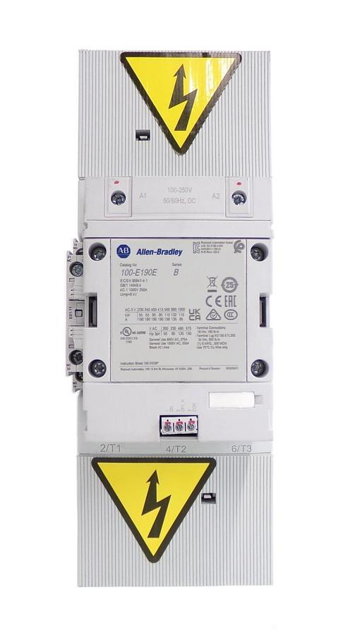 Used AB Allen-Bradley 100-E190E 3-Pole Contactor Series B 100-ES1-11 Working