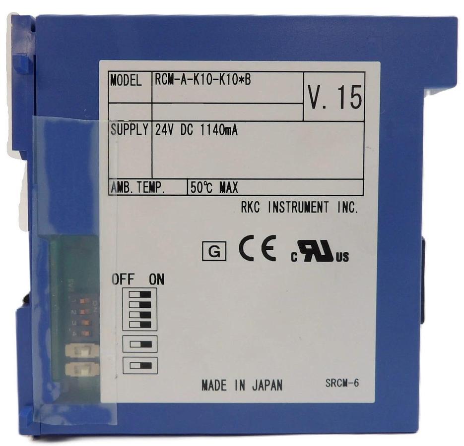 Used RKC Instrument RCM-A-K10-K10*B Temperature Controller Reseller Lot of 4 Working