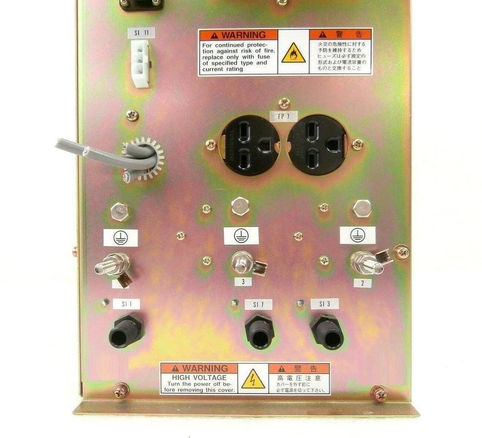 Used JEOL SIP Control SIP/BAKEOUT Power Supply JWS-7555S Wafer Defect SEM Surplus