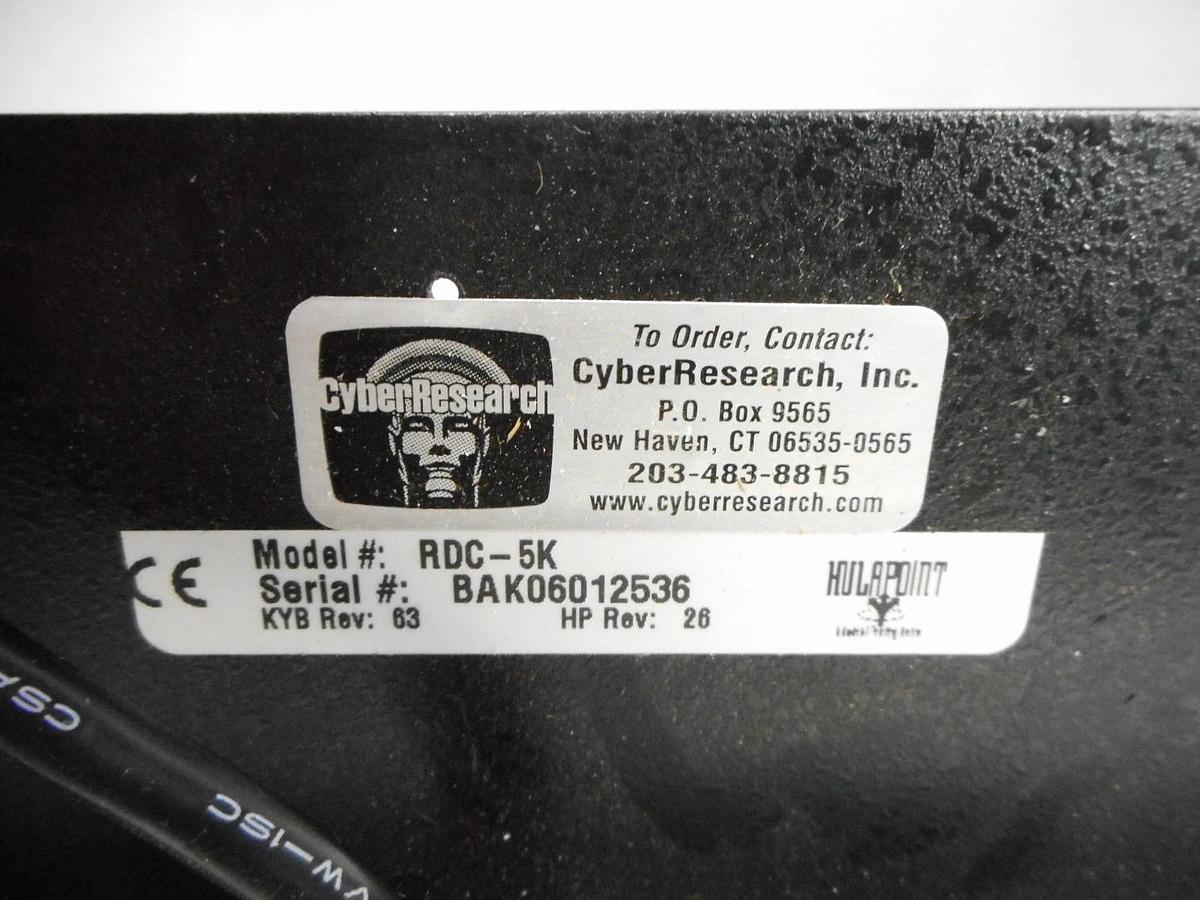 Used CyberResearch RDC-5K Rackdrawer Industrial Keyboard HulaPoint Lot of 3 New