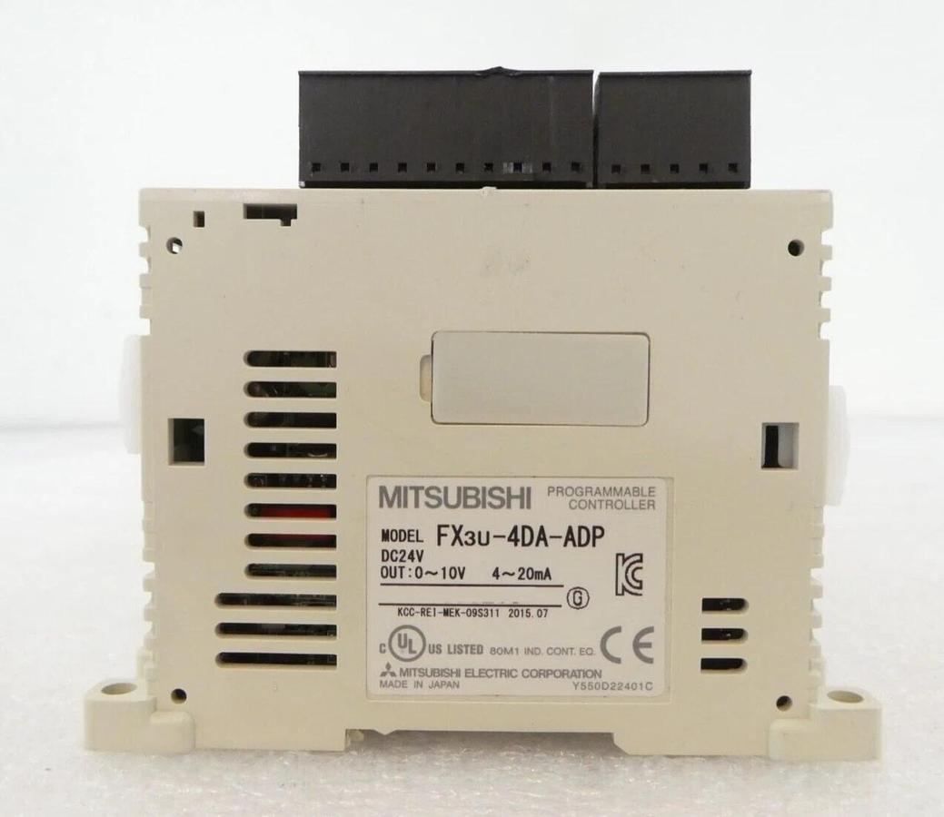 Used Mitsubishi MELSEC PLC Control Assembly FX3UC-32MT/D FX2NC-16EYR-T-DS FX3U Spare