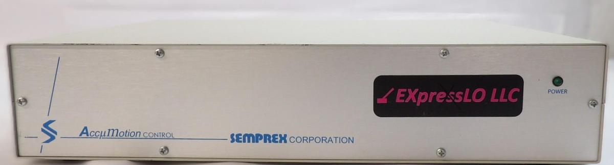 Used Semprex 142-274-90 AccuMotion Controller Working Surplus