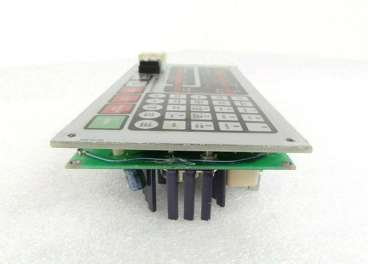 Used SVG Silicon Valley Group SVG-8826 SMC/8836 HPO Coater Interface Panel 80073B