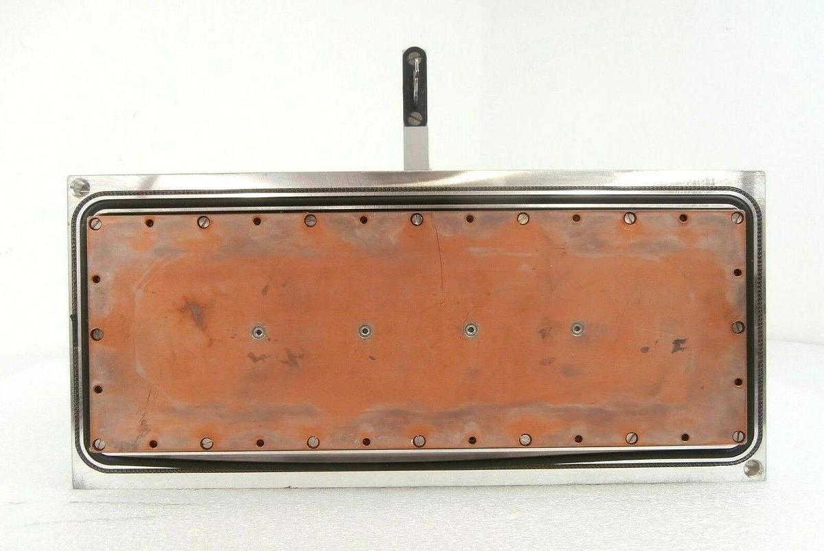 Used Umicore BD483075-T TITANIUM 99.9% Sputtering Target AKQ515 Balzers BK205602-T