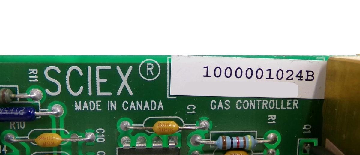 Used AB Sciex 1000001024B Gas Controller Manifold PCB Working Surplus