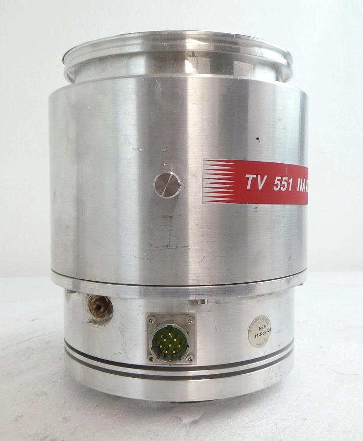 Used TV 551 NAVIGATOR Varian 9698922S001 Turbomolecular Pump Turbo NAV PUMP Working