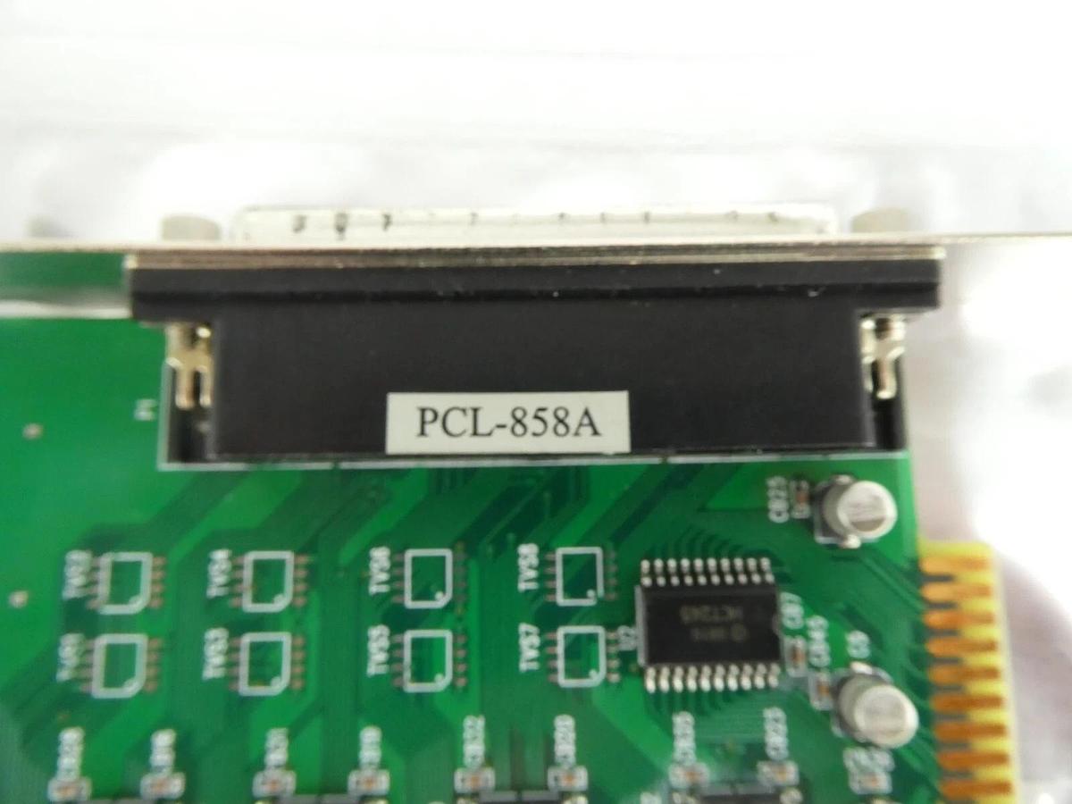 Used Advantech PCL-858A 8 Port RS-232 Communication PCB Card PCL858 Working Surplus