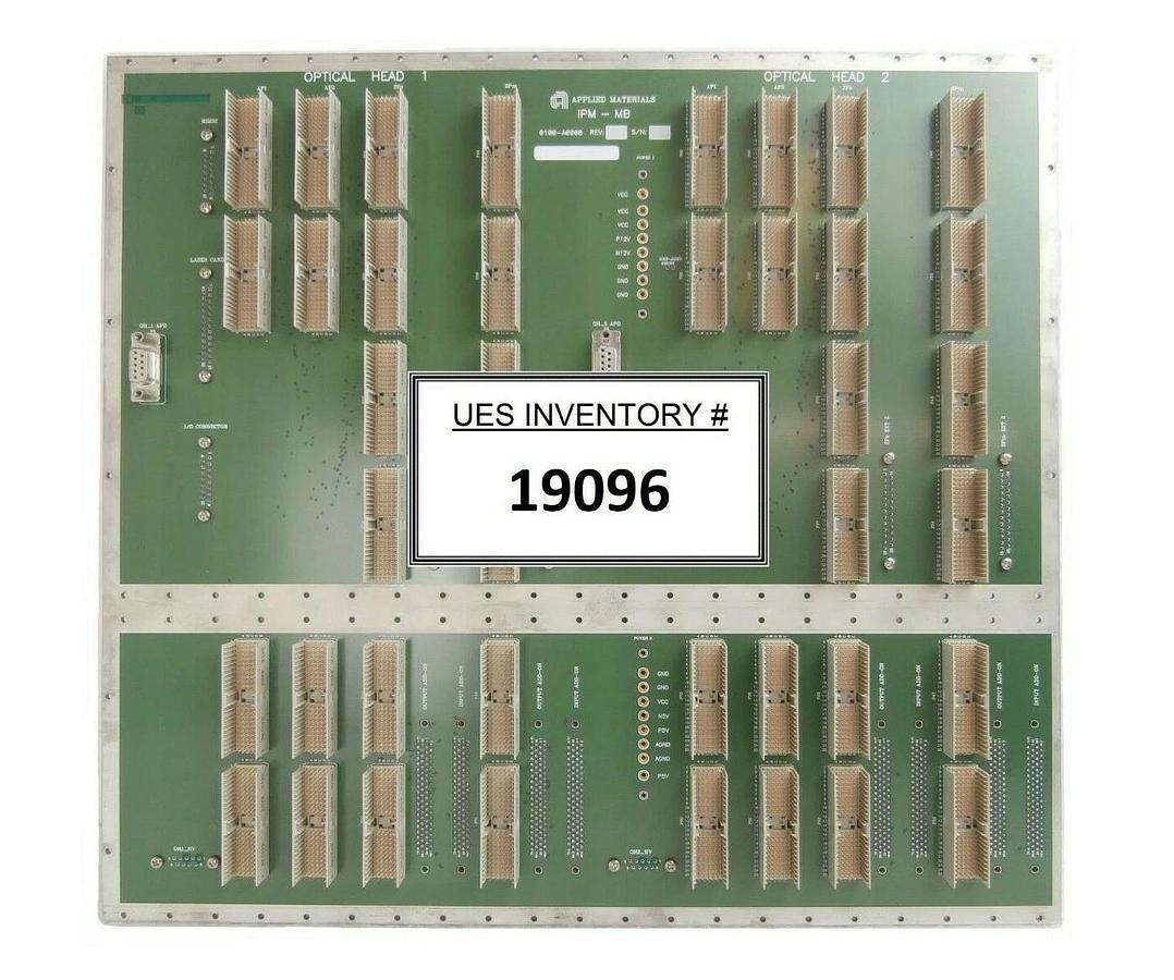 Used AMAT Applied Materials 0100-A0008 Backplane Board PCB IPM-MB 200mm Excite Spare