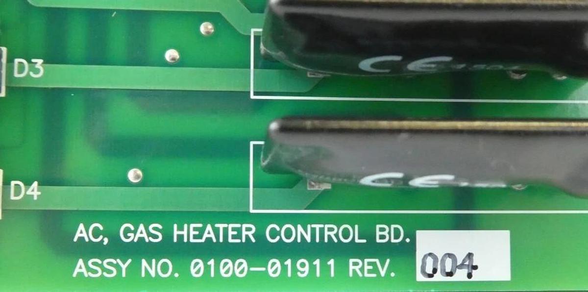 Used AMAT Applied Materials 0100-02745 Gas Heater Control PCB 0100-01911 Lot of 2
