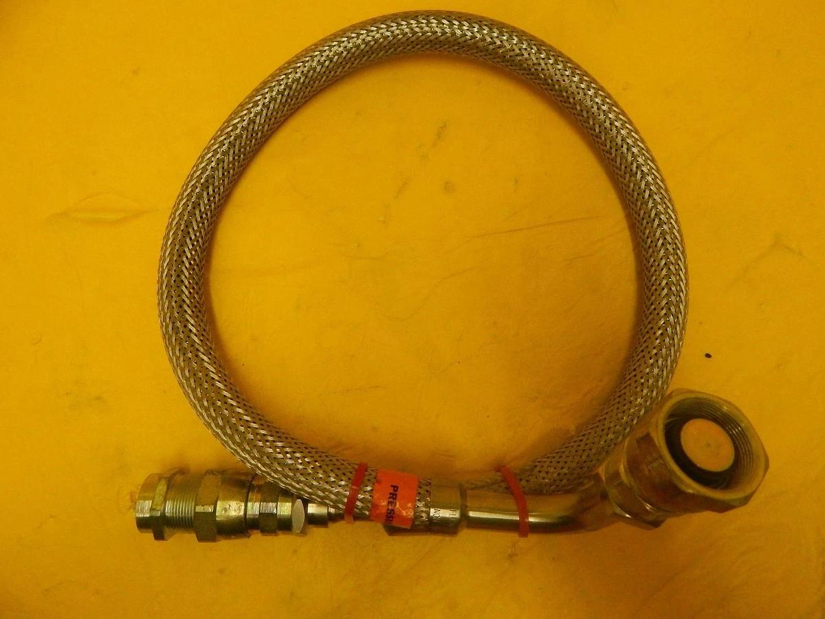Used CTI-Cryogenics 8043074 Cryopump Helium CryoLine Hose MRC Eclipse Star Working