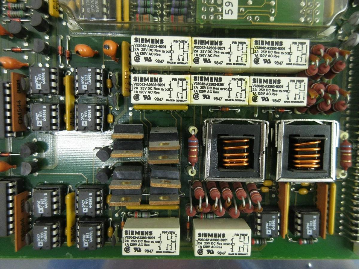 Used Phililps 4022.192.72182 Processor Relay PCB Card LNSA FEI Company XL 830 Used