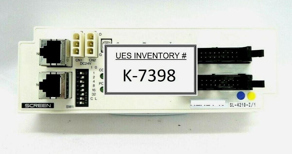 Used DNS Dainippon Screen SL-4210-Z/1 Network Communication Module Working Surplus
