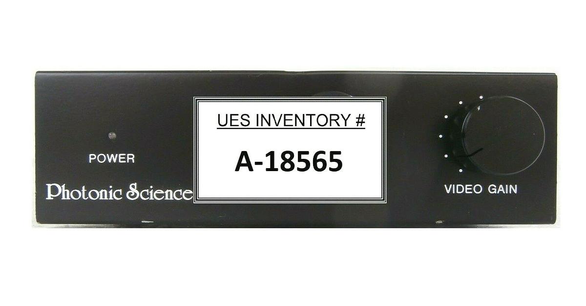 Used Photonic Science XRI Video and Intensifier Gain Image Controller Working Surplus