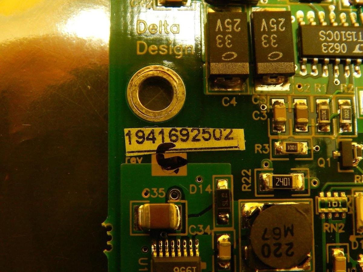 Used Delta Design 1941692502 Pick and Place Interface Board PCB Rev. C OLB V1.47 Used
