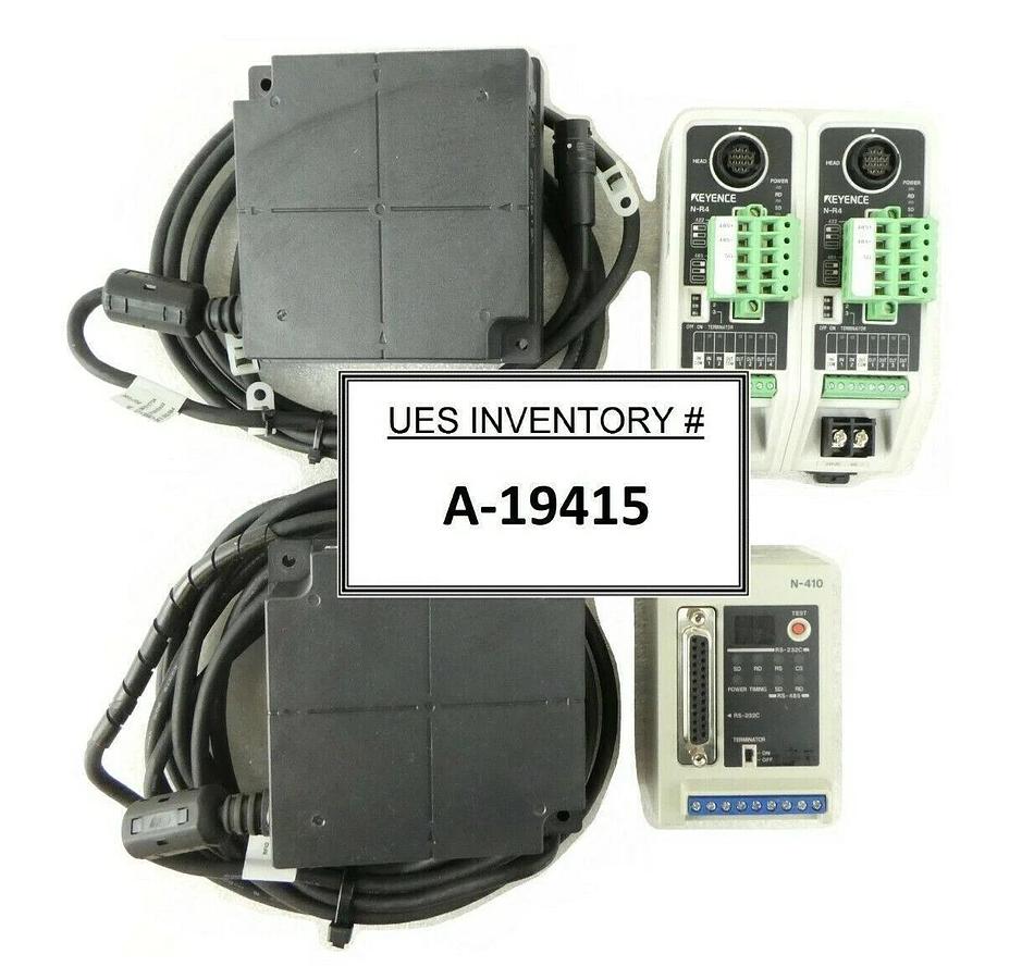 Used Keyence Internal Sensor System Lot of 5 N-410 N-R4 RF-550 Rudolph F30 Working