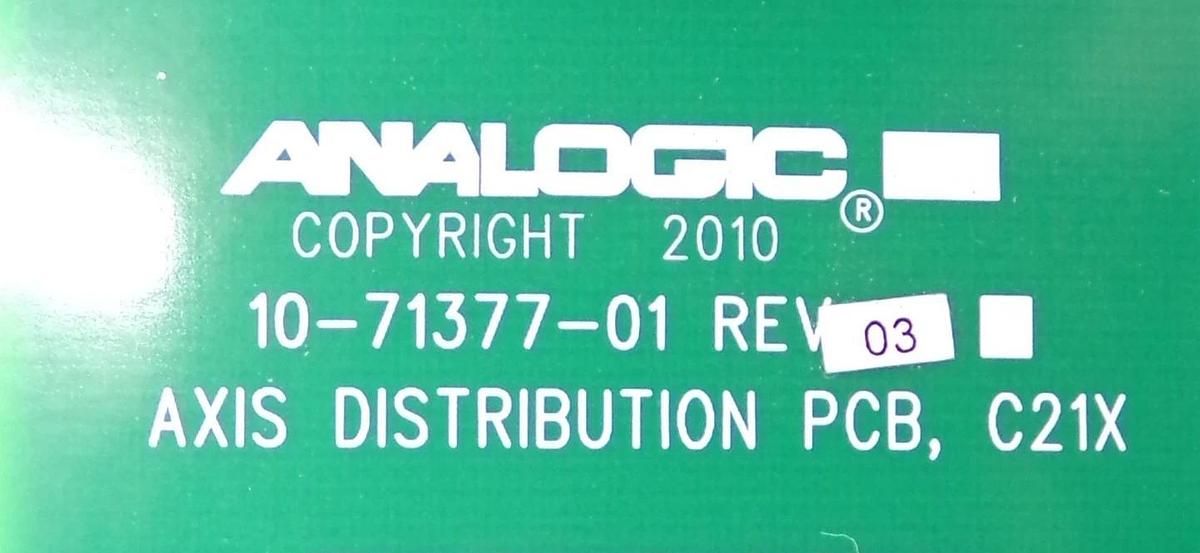 Used Analogic 10-71377-01 Axis Distribution Board C21X PCB Working Surplus