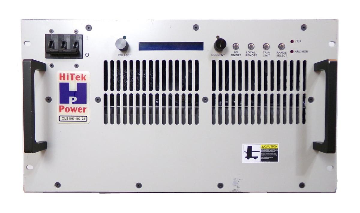 Used OLS10K HiTek Power OLS10K-103-22 Power Supply AMAT E19306280 Untested Surplus