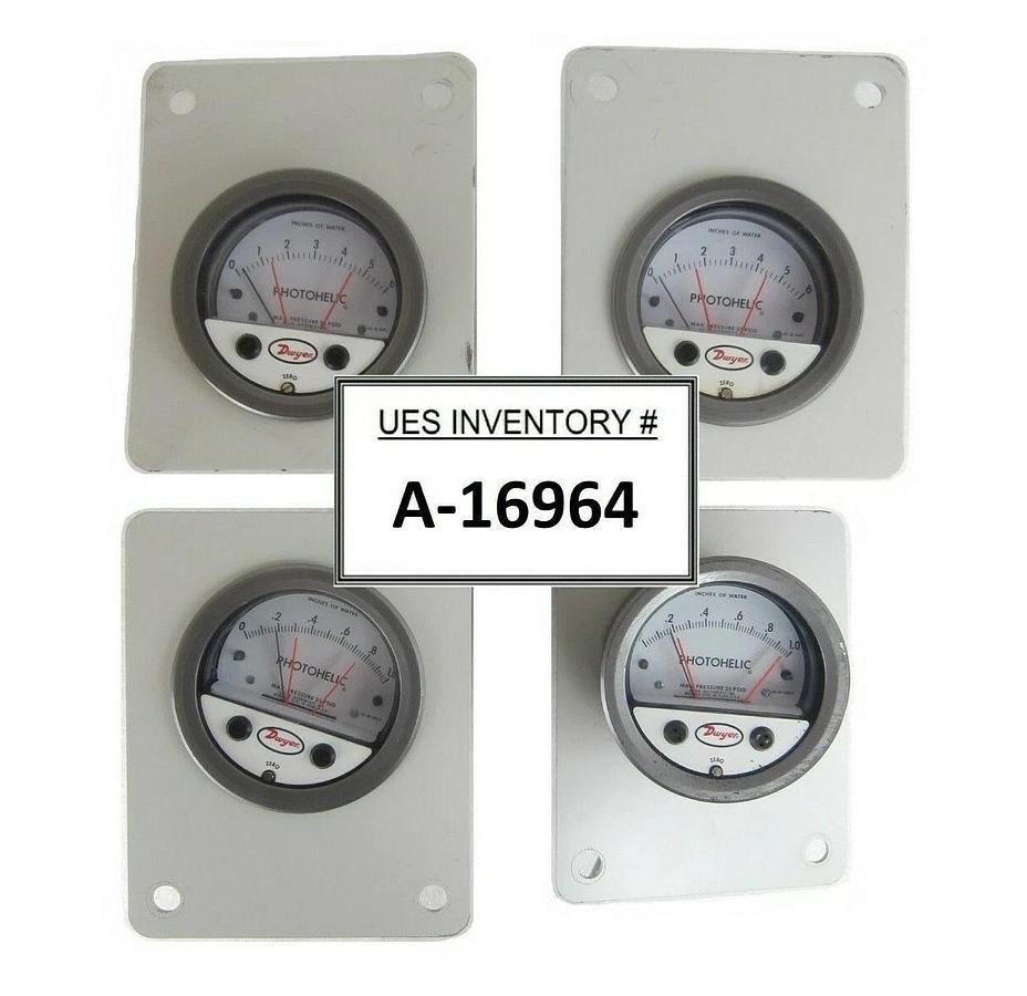 Used Dwyer Instruments Series A3000 A3001 C and A3006 Reseller Lot of 4 Working Spare