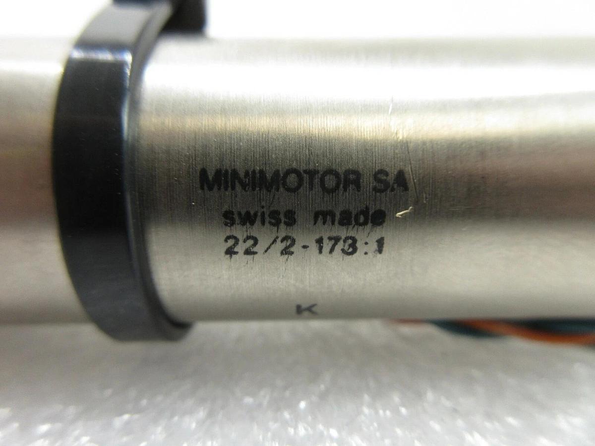 Used Faulhaber 2251R012S Minimotor SA S8FLP10A Nikon Precision NSR-1755G7A Working