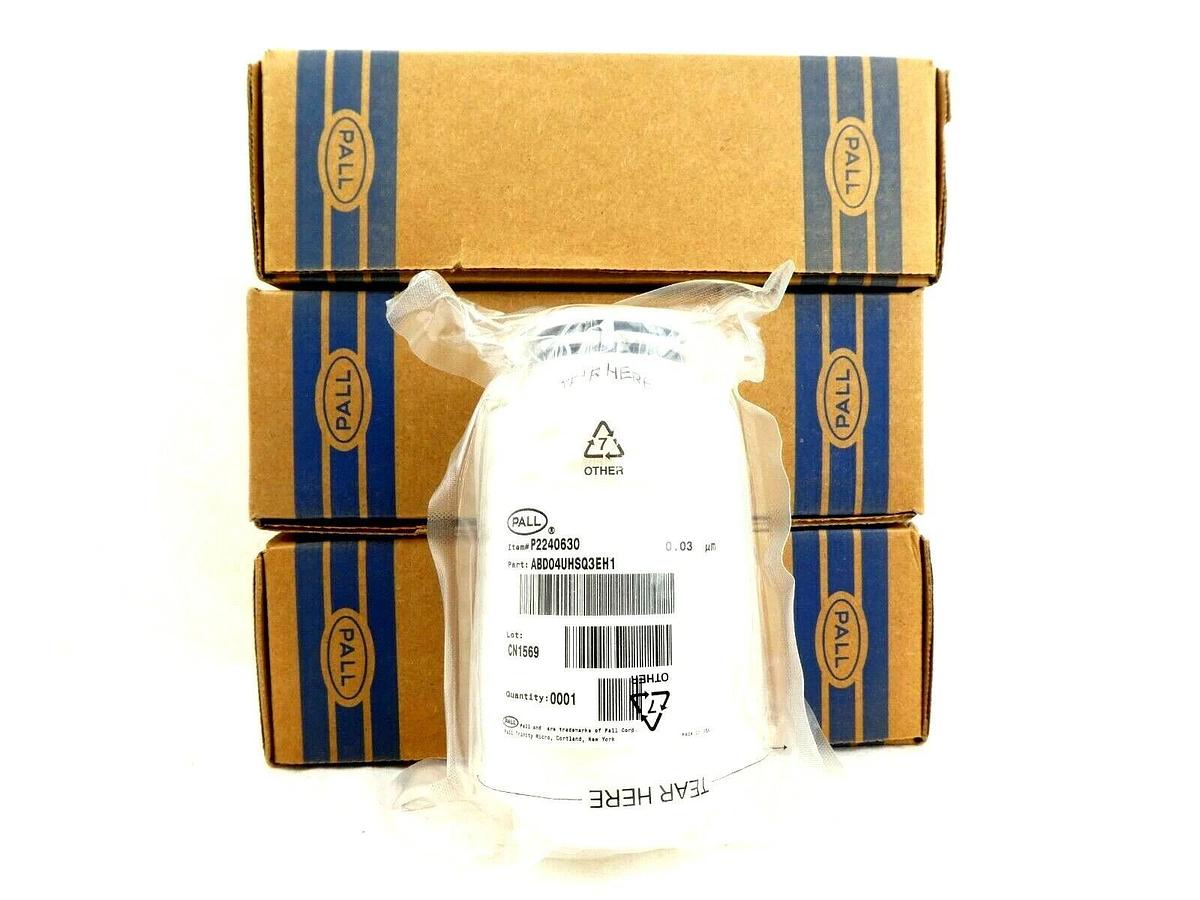 Pall ABD04UHSQ3EH1 Filter P2240630 Reseller Lot of 3 New Surplus