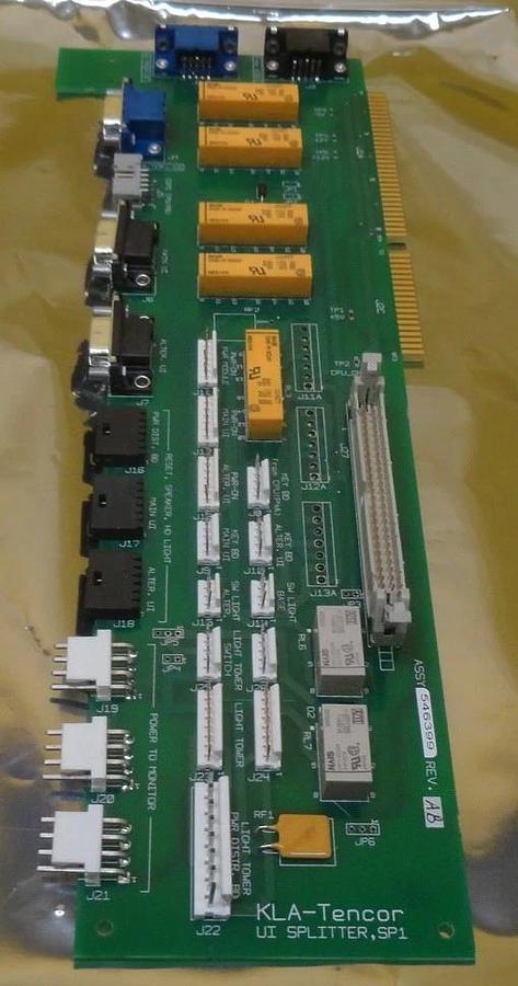Used KLA-Tencor 546399 Interface Card PCB UI SPLITTER, SP1 Used Working