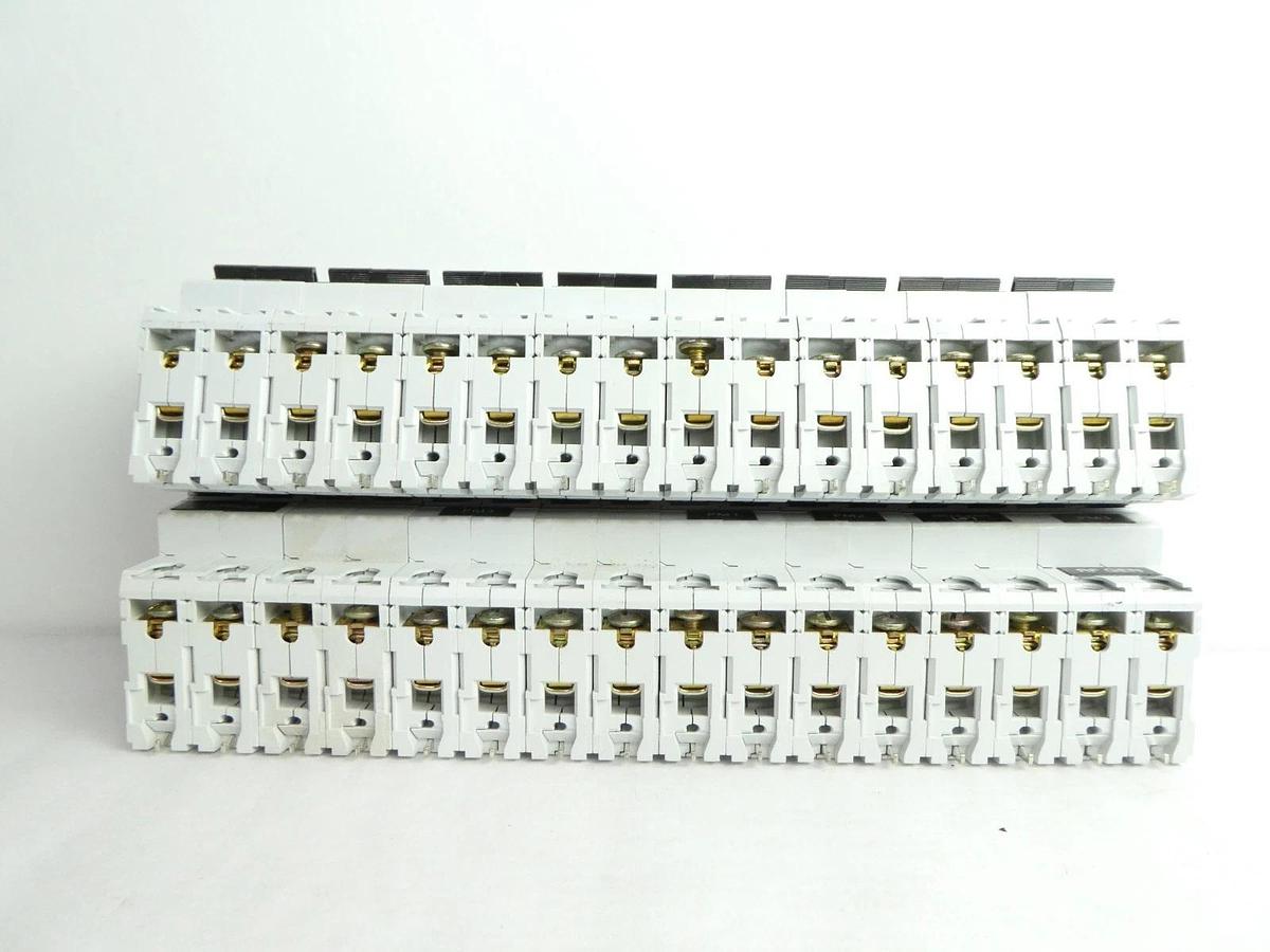 Used Moeller Klockner FAZN B10-2 Circuit Breaker Lot of 16 Used Working
