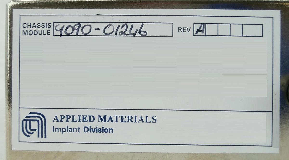 Used AMAT Applied Materials 9090-01246 Beam Current Measurement Module RX/TX Working