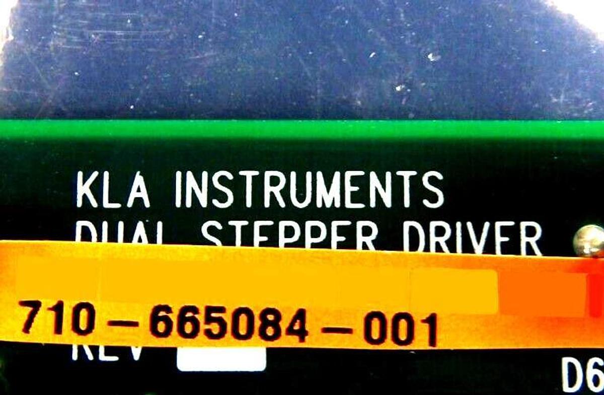 Used KLA Instruments 710-665084-001 Dual Stepper Driver Assembly PCB Working Surplus