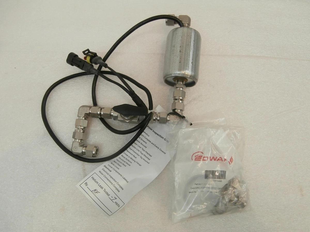 Edwards NRY28B050 CVD Pump Heated N2 Partial Kit Y14102001 New Surplus