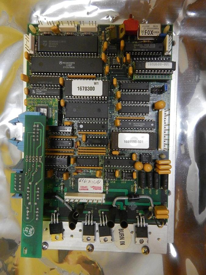 Used Delta Design 1666339 Dual DC Motor Control Board PCB Working Surplus