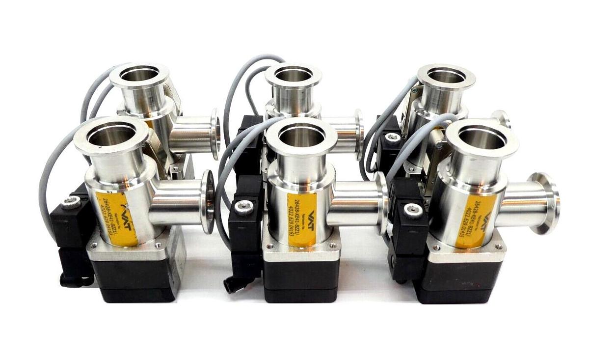 Used VAT 26428-KE41-BZZ1 Angle Valve ASML 4022.629.04163 Reseller Lot of 6 Working