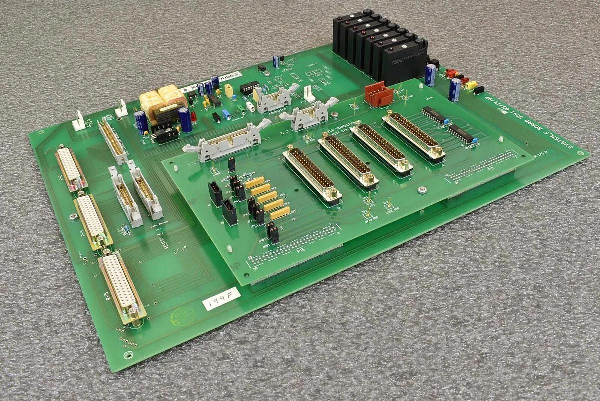 Used AJS Controls 879-8071 PCB System_F 3041 ECU Transition Board