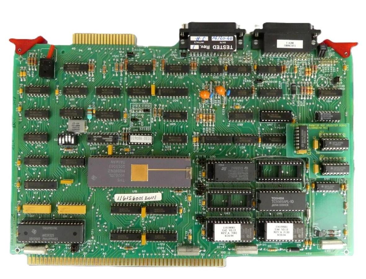 Used Siemens 2490194-0002 Main CPU PCB Card TM990/101MB Varian 116156001 Working