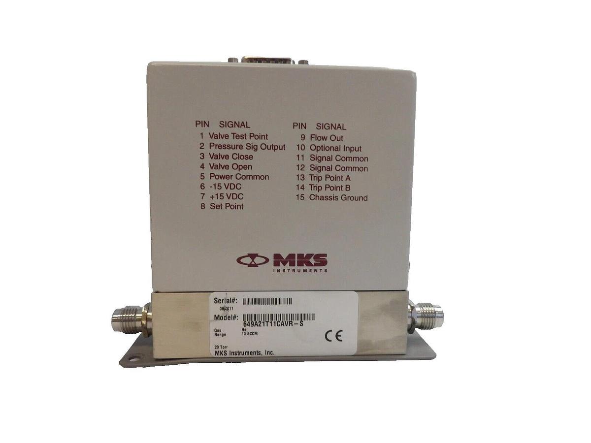 Used MKS Instruments 649A21T11CAVR-S Pressure Controller Type 649 Lot of 2 Working