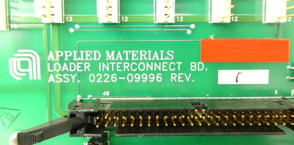 Used AMAT Applied Materials 0226-09996 Loader Interconnect Board PCB Working Surplus