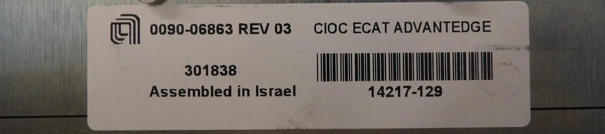 Used AMAT Applied Materials 0090-06863 CIOC ECAT ADVANTEDGE Working