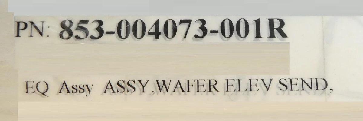 Refurbished Lam Research 853-004073-001 Wafer Elevator SEND Indexer Manufacturer Refurbished