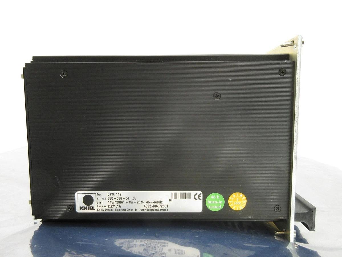Used Kniel System-Electronic 330-086-04 .05 Power Supply Card PCB 4022.436.72601 Used