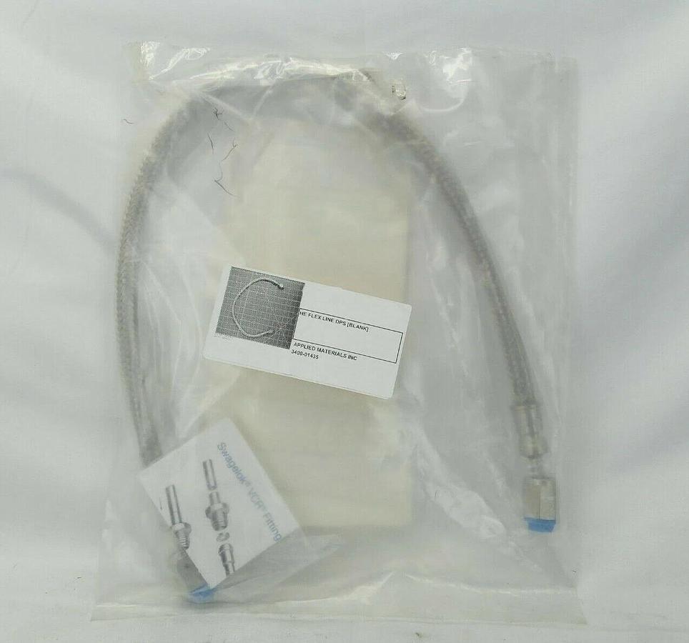 AMAT Applied Materials 3400-01435 Flex Braid Hose Assembly Swagelok New Spare