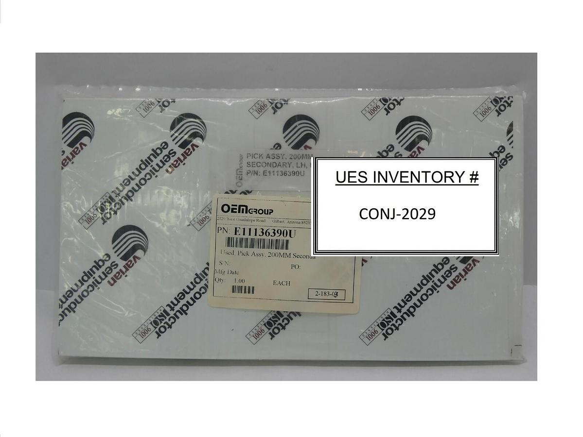 Refurbished Varian Ion Implant E11136390 200mm RH Secondary Pick Assembly OEM Refurbished