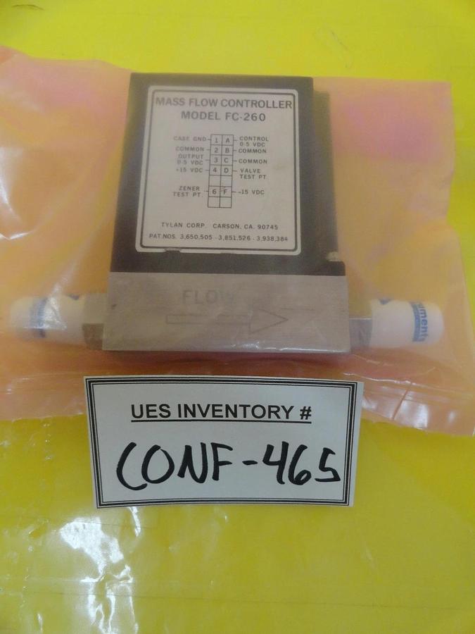 Refurbished Tylan General FC-260 Mass Flow Controller MFC 400 SCCM 5%PH3/95%N2 Refurbished