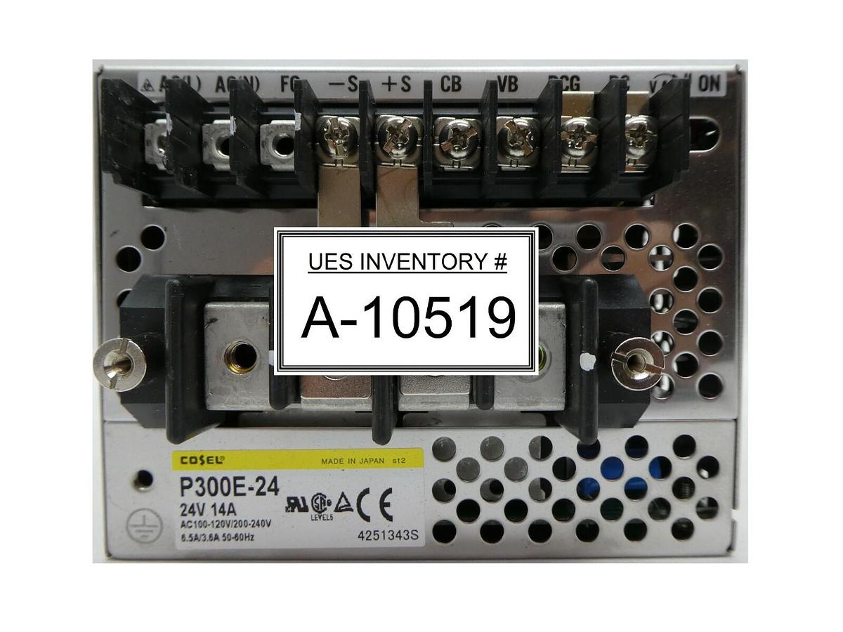 Used Cosel P300E-24 Compact Power Supply 24V 14A Working Spare