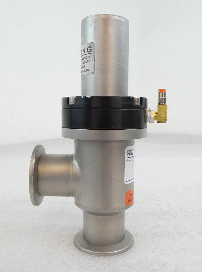 Used Nor-Cal Products 3870-01455 Pneumatic Angle Valve Reseller Lot of 2 AMAT Working