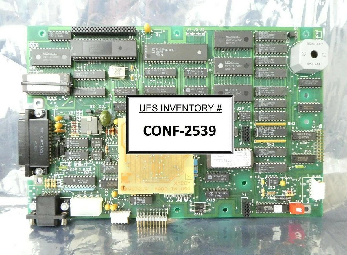 Used Lam Research 605-016005-001 CRT Video Bottom Board PCB 91196-005 Rev. C Working