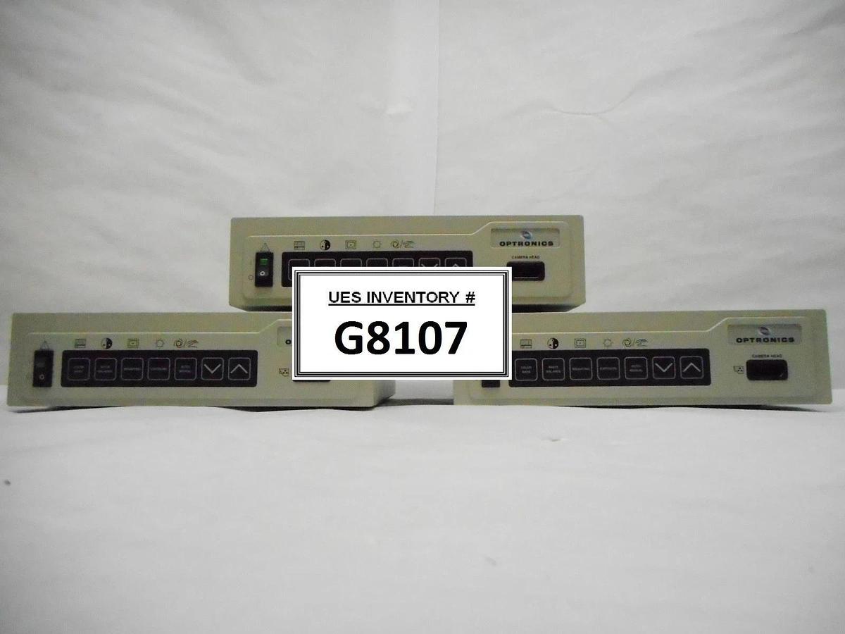 Used Optronics 60670 DEI-750 NTSC CE Camera Controller Reseller Lot of 3 Used Working