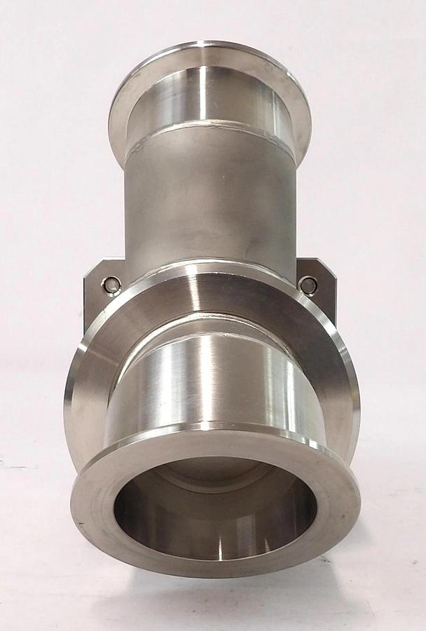 Used Irie Koken 1SV50M0 Manual Vacuum Isolation Angle Valve Working Surplus