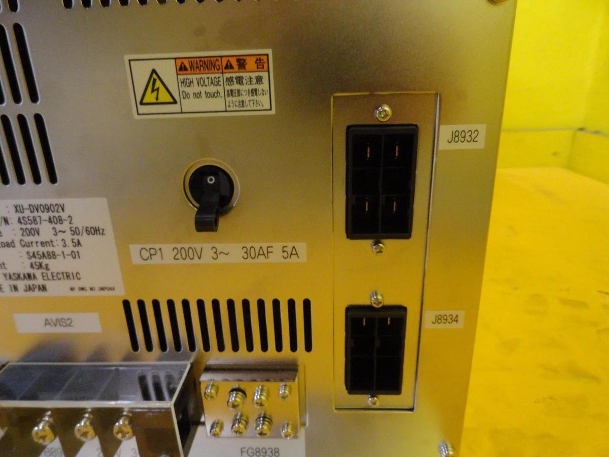 Used Yaskawa Electric XU-DV9020V Linear Motor Amp Nikon 4S013-373-2 NSR Working