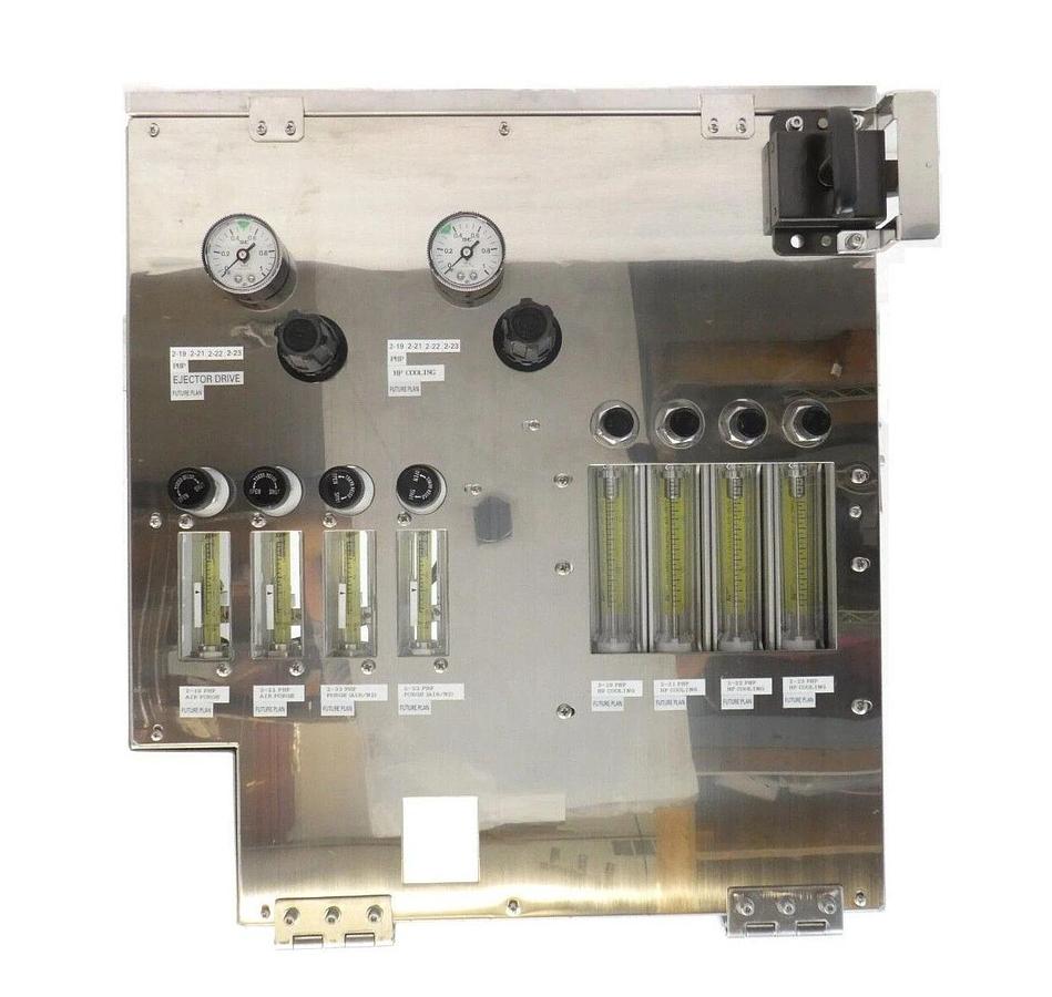 Used TEL Tokyo Electron PHP Ejector Drive/Cooling Pneumatic Gas Panel ACT12 Working